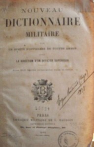 Nouveau dictionnaire militaire