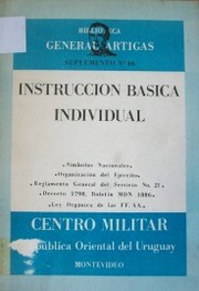 Instrucción básica individual