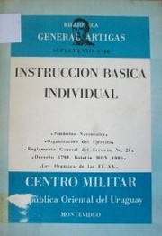 Instrucción básica individual