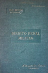 Direito penal militar :(estudos e commentarios)