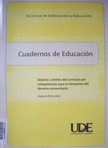 Alcance y límites del currículo por competencias para la formación del docente universitario
