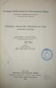 Federal military pensions in the United States