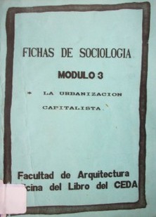 Fichas de Sociología