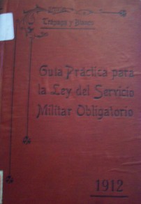 Guía práctica para aplicar la Ley del Servicio Militar Obligatorio