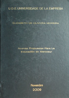 Nuevas propuestas para la educación en Mercosur : una investigación sobre las normas y directrices de la enseñanza básica fundamentada en la Ley Nº 11.274/96