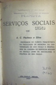 Serviços sociais