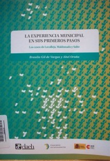 La experiencia municipal en sus primeros pasos: los casos de Lavalleja, Maldonado y Salto : 2012