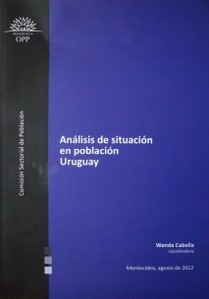 Análisis de situación en población : Uruguay