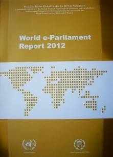 World e-Parliament : Report 2012