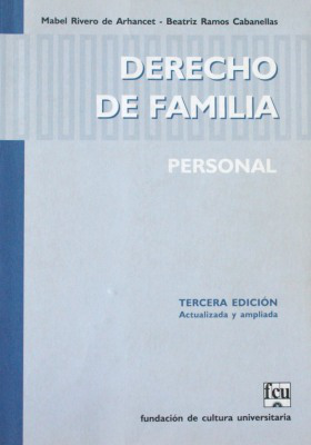 Derecho de familia personal
