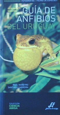 Guía de anfibios del Uruguay