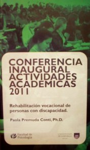 Rehabilitación vocacional de personas con discapacidad