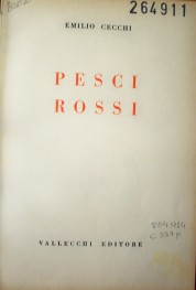 Pesci rossi