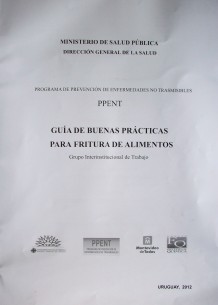 Guía de buenas prácticas para fritura de alimentos