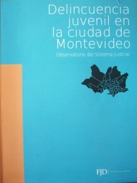 Delincuencia juvenil en la ciudad de Montevideo : observatorio del Sistema Judicial