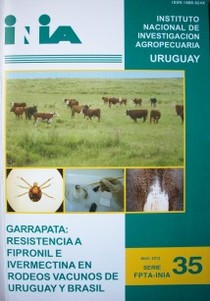 Garrapata: resistencia a fipronil e ivermectina en rodeos vacunos de Uruguay y Brasil