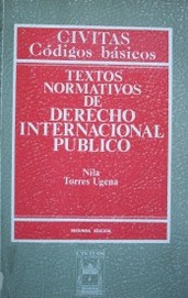 Textos normativos de Derecho Internacional Público