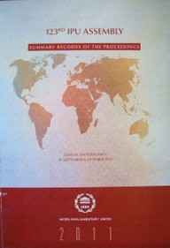 Summary records of the proceedings : 123 rd IPU Assembly