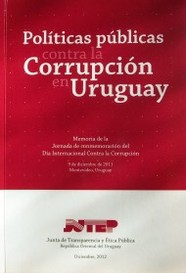 Políticas públicas contra la corrupción en Uruguay