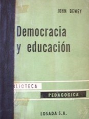 Democracia y educación : una introducción a la filosofía de la educación