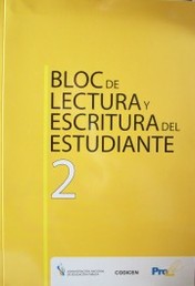 Bloc de lectura y escritura del estudiante 2