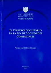 El control societario en la Ley de Sociedades Comerciales