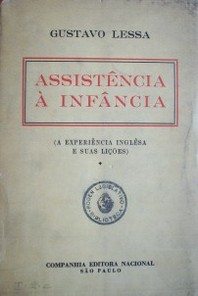 Assistência à infância : (a experiência inglêsa e suas licoes)