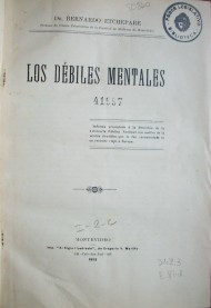 Los débiles mentales