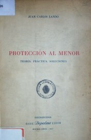 Protección al menor : teoría, práctica, soluciones