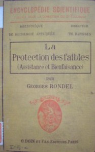 La protection des faibles : (assistance et bienfaisance)