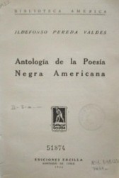 Antología de la poesía negra americana