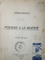 Poesias a la muerte : poemas