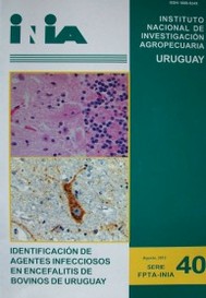 Identificación de agentes infecciosos en encefalitis de bovinos de Uruguay