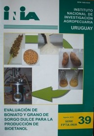 Evaluación de boniato y grano de sorgo dulce para la producción de bioetanol