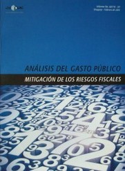 Análisis del gasto público : mitigación de los riesgos fiscales : informe No. 68770-UY