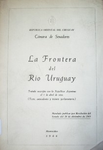La frontera del Río Uruguay
