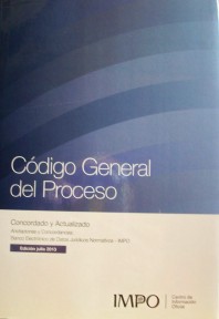 Código General del Proceso