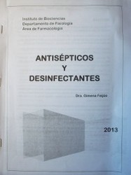 Antisépticos y desinfectantes