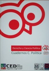 Derecho y Ciencia Política : cuadernos c. política