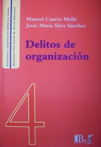 Delitos de organización