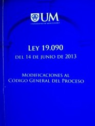 Ley 19.090 del 14 de junio de 2013 : modificaciones al Código General del Proceso