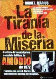 La tiranía de las miserias : a 40 años del golpe de estado del 27 de junio de 1973