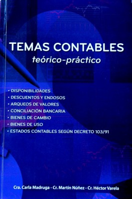 Temas contables : teórico-práctico