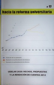 UdelaR 2020 : hechos, propuestas y la Rendición de Cuentas 2012
