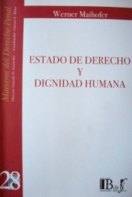 Estado de Derecho y dignidad humana