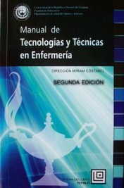 Manual de tecnologías y técnicas en enfermería