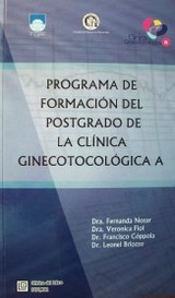 Programa de Formación del Postgrado de la Clínica Ginecotológica A