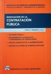 Renovación de la contratación pública