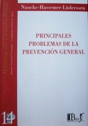 Principales problemas de la prevención general