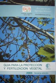 Guía uruguaya para la protección y fertilización vegetal